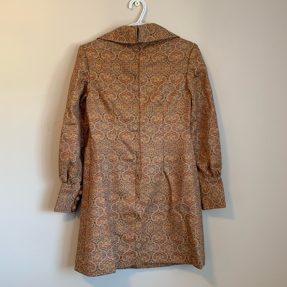 70’s Style Collared Mini Dress - Picture 5 of 13